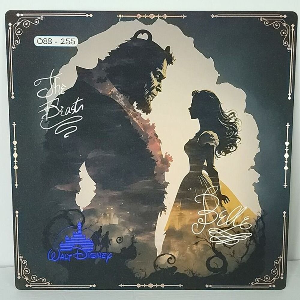 Beauty And Beast Disney 100th Anniversary Limited Art Card Print Big One 088/255